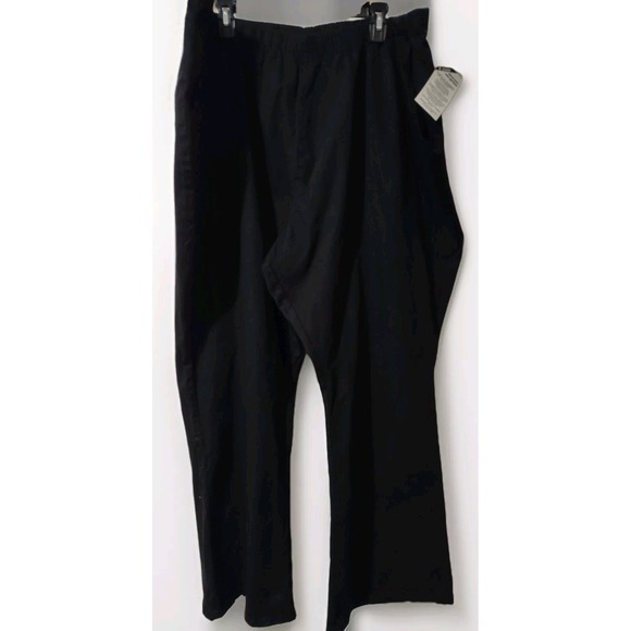 Denim 24/7 Denim - Pants Denim‎ 24/7 Black 32W Womens Relaxed Fit Elastic Waist Plus Size Norm Core
